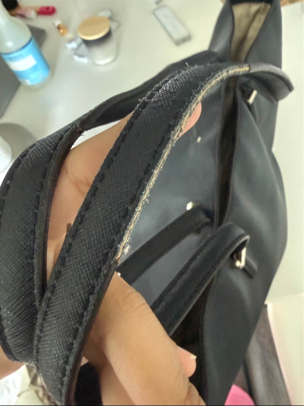 kate spade Black Saffiano Leather Tote - Picture 2 of 3